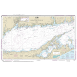 NOAA Training Charts, 12354TR  **SPECIAL MESE VERSION** LONG ISLAND SOUND TRAINING CHART
