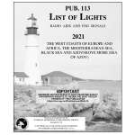 NGA List of Lights, Pub 113 List of Lights: West Coasts of Europe and  Africa, Mediterranean Sea, Black Sea (CURRENT EDITION)