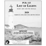 Pub 115 List of Lights: Norway, Iceland, and Arctic Ocean (CURRENT EDITION)