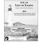 NGA List of Lights, Pub 116 List of Lights: Baltic Sea with Kattegat, Belts and Sound of Bothnia (CURRENT EDITION)