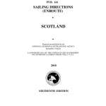 PUB 141: Sailing Directions Enroute: Scotland (CURRENT EDITION)