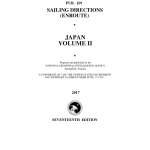 PUB 159 Sailing Directions Enroute: Japan Vol 2 (CURRENT EDITION)