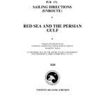 PUB 172 Sailing Directions Enroute: Red Sea and The Persian Gulf (CURRENT EDITION)