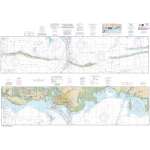 NOAA Chart 11374: Intracoastal Waterway Dauphin Island to Dog Keys Pass