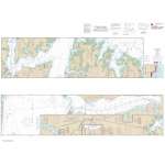 NOAA Chart 11553: Intracoastal Waterway Albermarle Sound to Neuse River