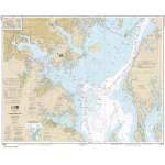 NOAA Chart 12278: Chesapeake Bay Approaches to Baltimore Harbor