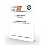 2024 USCG Light List II: Atlantic Coast - Shrewsbury River, New Jersey to Little River, South Carolina