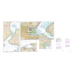 HISTORICAL NOAA Chart 18445: Puget Sound-Possession Sound to Olympia including Hood Canal (6 PAGE FOLIO) - Paracay