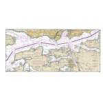 HISTORICAL NOAA Chart 18445: Puget Sound-Possession Sound to Olympia including Hood Canal (6 PAGE FOLIO) - Paracay