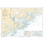 CHS Chart 4969: Île Mistanoque à/to Iles Mack- Paracay