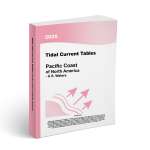 Tidal Current Tables 2026: Pacific Coast Of North America - Book - Paracay