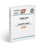 USCG Light List II: Atlantic Coast - Shrewsbury River, New Jersey to Little River, South Carolina - Book - Paracay