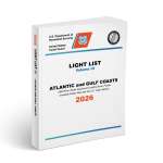 USCG Light List III: Atlantic Coast and Gulf Coasts - Little River, South Carolina to Econfina River, Florida - Book - Paracay