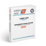 USCG Light List V: Mississippi River System - Mississippi River and it's Navigable Tributaries - Book - Paracay