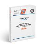 USCG Light List VI: Pacific Coast and Pacific Islands - Book - Paracay