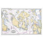 Evergreen Publishing, Placemat of San Juan Islands and Victoria, BC