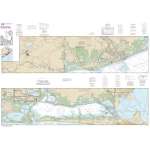 HISTORICAL NOAA Chart 11322: Intracoastal Waterway Galveston Bay to Cedar Lakes