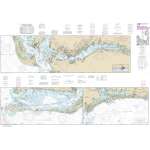 NOAA Gulf Coast charts, NOAA Chart 11427: Intracoastal Waterway Fort Myers to Charlotte Harbor and Wiggins Pass