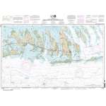 NOAA Gulf Coast charts, HISTORICAL NOAA Chart 11445: Intracoastal Waterway Bahia Honda Key to Sugarloaf Key