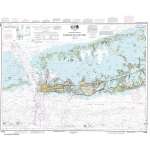 HISTORICAL NOAA Chart 11446: Intracoastal Waterway Sugarloaf Key To Key West