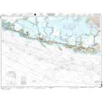 NOAA Gulf Coast charts, HISTORICAL NOAA Chart 11464: Intracoastal Waterway Blackwater Sound To Matecumbe