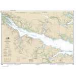 NOAA Atlantic Coast charts, HISTORICAL NOAA Chart 11554: Pamlico River