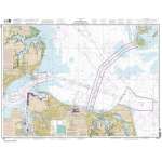 NOAA Atlantic Coast charts, NOAA Chart 12222: Chesapeake Bay Cape Charles to Norfolk Harbor