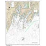 NOAA Atlantic Coast charts, NOAA Chart 13301: Muscongus Bay;New Harbor;Thomaston