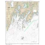 HISTORICAL NOAA Chart 13301: Muscongus Bay;New Harbor;Thomaston