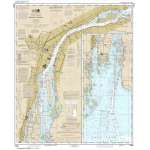 NOAA Great Lakes charts, NOAA Chart 14848: Detroit River
