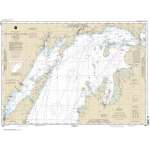 Traditional NOAA Charts, NOAA Chart 14902: North end of Lake Michigan: including Green Bay