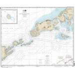NOAA Alaska Coast charts, NOAA Chart 16520: Unimak and Akutan Passes and approaches;Amak Island