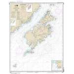 NOAA Alaska Coast charts, NOAA Chart 16580: Kodiak Island;Southwest Anchorage: Chirikof Island