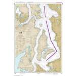 HISTORICAL NOAA Chart 18474: Puget Sound-Shilshole Bay to Commencement Bay