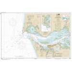 NOAA Chart 18521: Columbia River Pacific Ocean to Harrington Point;Ilwaco Harbor