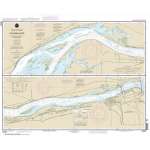 HISTORICAL NOAA Chart 18539: Columbia River Blalock Islands to McNary Dam