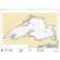NOAA Chart 14961: Lake Superior (Mercator Projection)