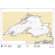 HISTORICAL NOAA Chart 14961: Lake Superior (Mercator Projection)